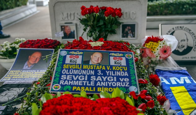 Mustafa Koç mezarı başında anıldı...