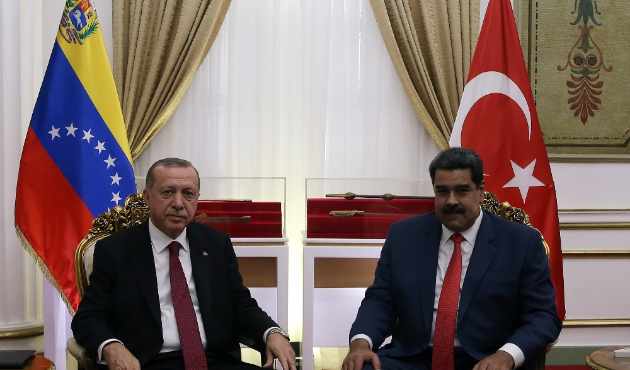 Erdoğan’dan Maduro’ya destek!
