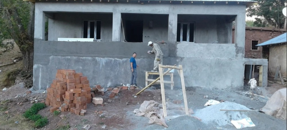 Bingöl Yedisu’da 13 aileye, 136 bin lira barınma yardımı