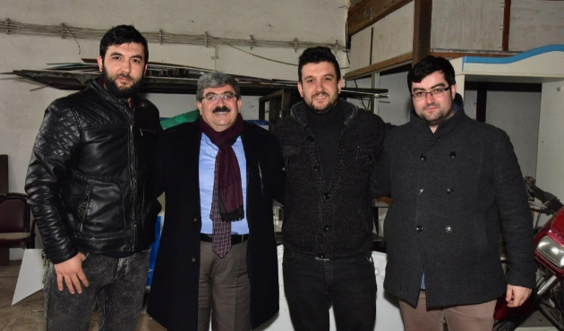 Bilecik'te Başkan Can, sanayi esnafı ile buluştu