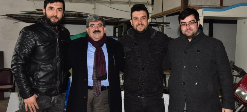 Bilecik'te Başkan Can, sanayi esnafı ile buluştu