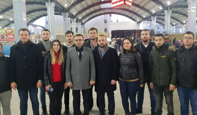 Balıkesir'de Bülent Erdoğan pazar esnafıyla bir araya geldi