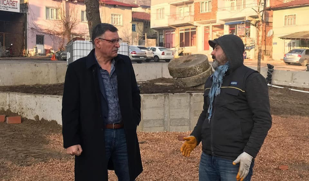 Bilecik Vezirhan’da çevre çalışmaları sürüyor