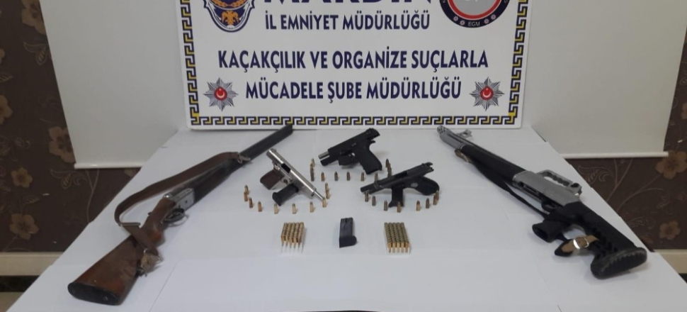 Mardin’de mühimmat bulundu