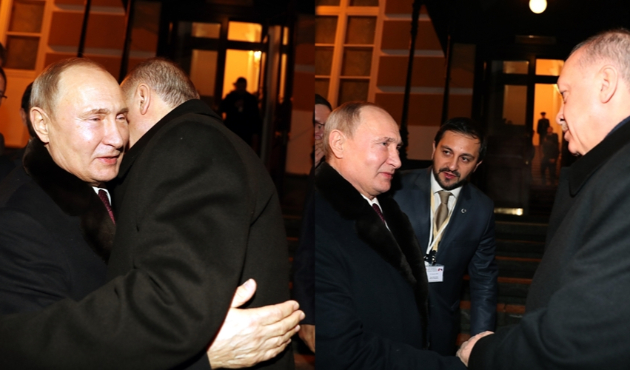 Putin, Cumhurbaşkanı Erdoğan'ı böyle uğurladı...