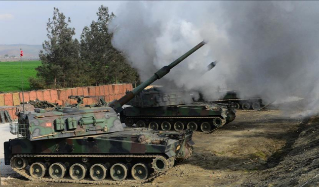 TSK, Tel Rıfat'taki YPG/PKK'lı teröristleri vurdu!