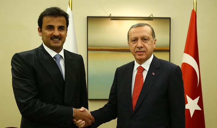 Cumhurbaşkanı Erdoğan ABD'de önce Katar Emiri ile görüştü