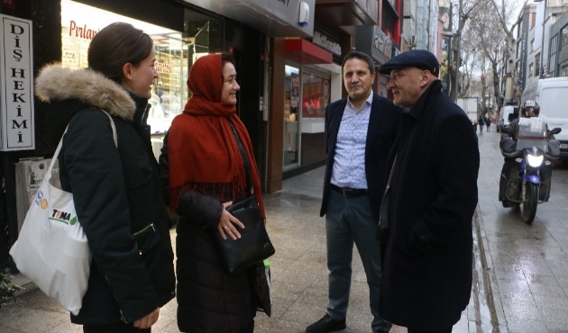 İstanbul'da Başkan Öz, vatandaşlar ile bir araya geldi