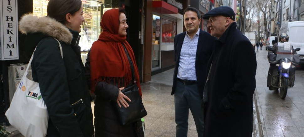 İstanbul'da Başkan Öz, vatandaşlar ile bir araya geldi