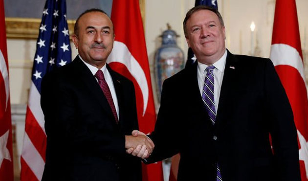 Bakan Çavuşoğlu Pompeo ile görüştü