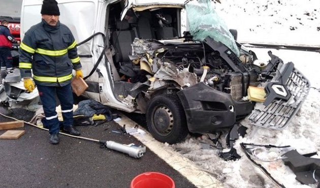 Bolu'da trafik kazası