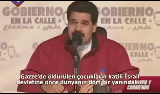 Venezuela Devlet Başkanı Maduro’nun tarihe geçen Filistin konuşması!