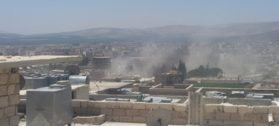 Afrin'de patlama meydana geldi!
