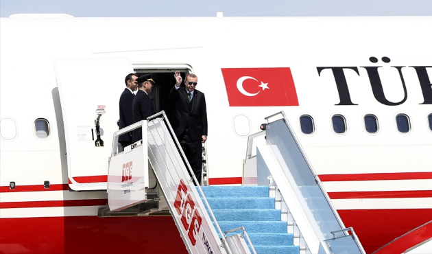 Cumhurbaşkanı Erdoğan Rusya'ya gitti!