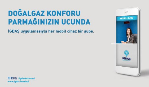 İGDAŞ'ın mobil uygulaması hizmete girdi!