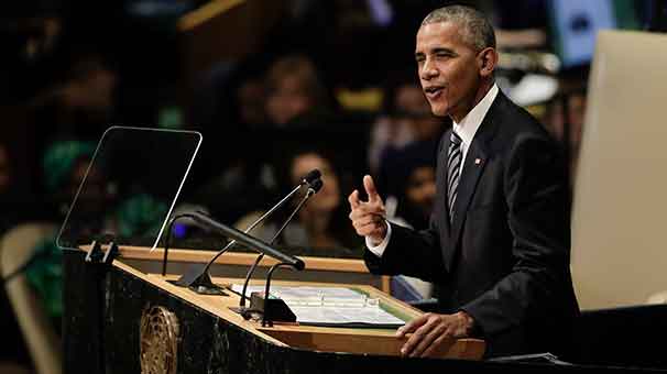Obama, ABD Başkanı olarak son kez BM'ye seslendi