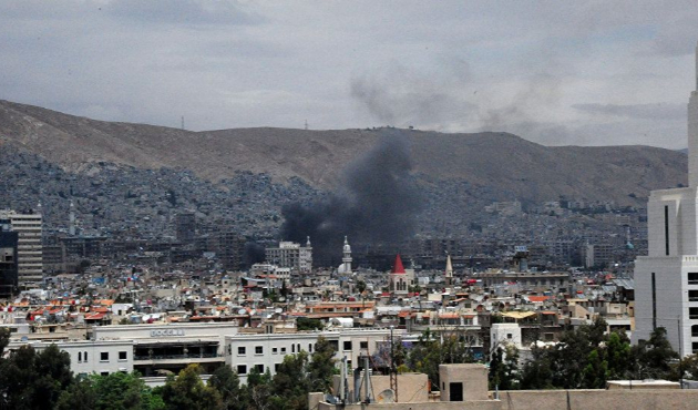 Rusya'nın Şam Büyükelçiliği yakınında patlama meydana geldi!
