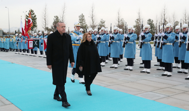 Malta Cumhurbaşkanı Preca Ankara'da...