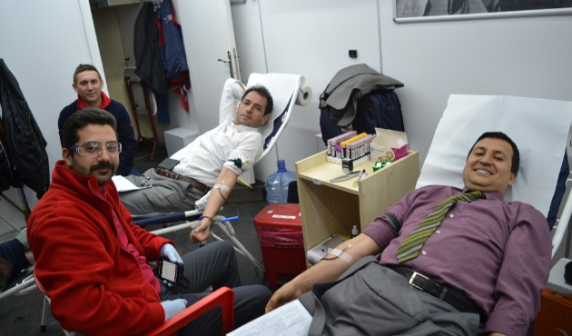 Afyon'da Şuhutlu vatandaşlar kan bağışında bulundu