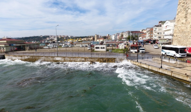 Sinop meteorolojiden fırtına alarmı