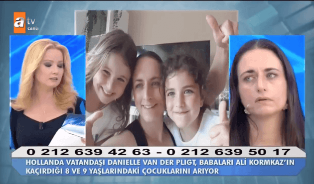 Hollandalı anne Müge Anlı'da çocuklarını arıyor!