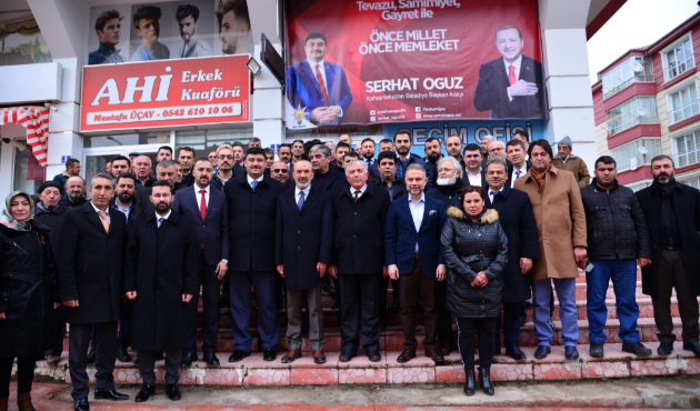 MHP’li Yıldırım’dan AK Parti Adayı Oğuz’a hayırlı olsun ziyareti