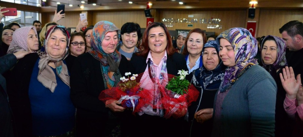 Aydın'da Başkan Çerçioğlu Çineli kadınlarla bir araya geldi