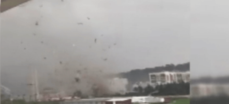 Antalya'da yine hortum dehşeti!