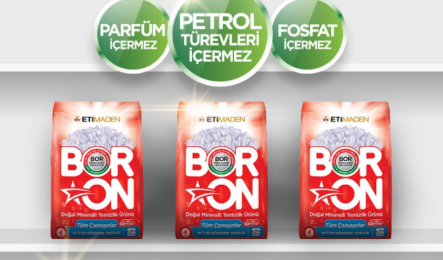 Yerli ve milli temizlik ürünü BORON piyasada!