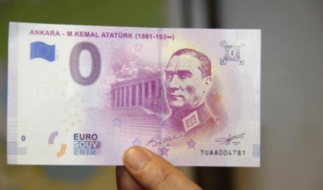 Avrupa Merkez Bankası Atatürk resimli euro bastı!