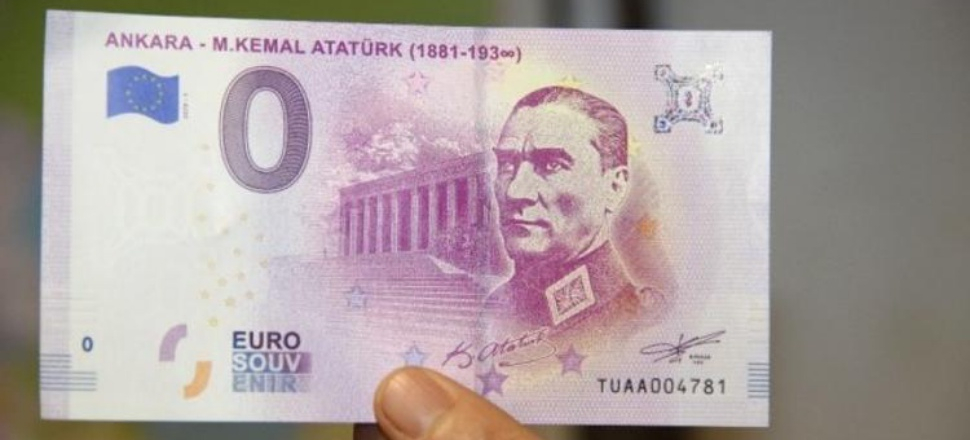 Avrupa Merkez Bankası Atatürk resimli euro bastı!