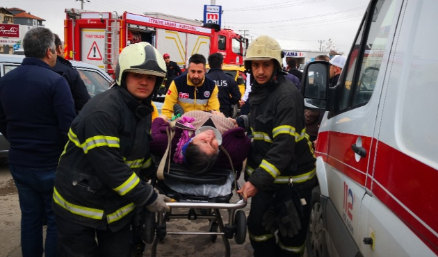 Aksaray’da trafik kazası: 4 yaralı