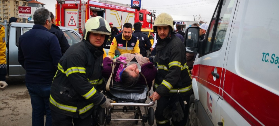 Aksaray’da trafik kazası: 4 yaralı