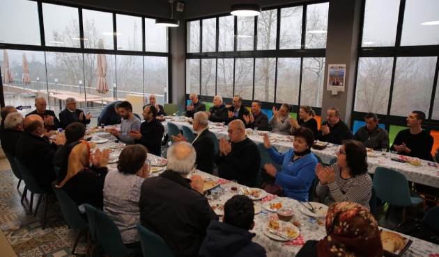 Bartın'da Başkan Akın emektarlar ile buluştu