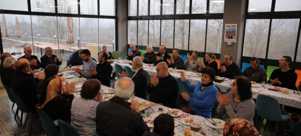 Bartın'da Başkan Akın emektarlar ile buluştu