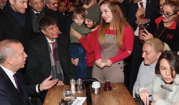 Cumhurbaşkanı Erdoğan'dan sürpriz ziyaret