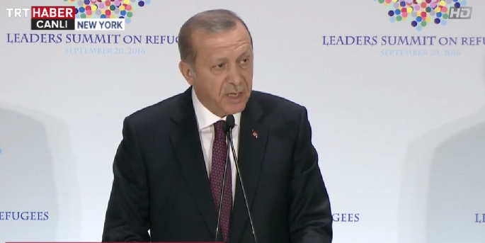Erdoğan'dan mülteci krizinde adil yük paylaşımı çağrısı