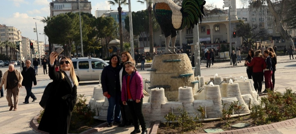 Denizli’de güneş açtı, vatandaşların yüzü güldü