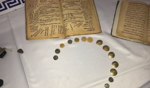 Mardin'de tarihi eser kaçakçılarına baskını