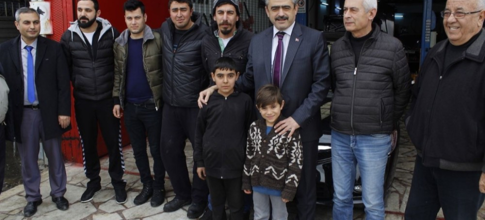 Aydın'da Başkan Alıcık işçileri ziyaret etti