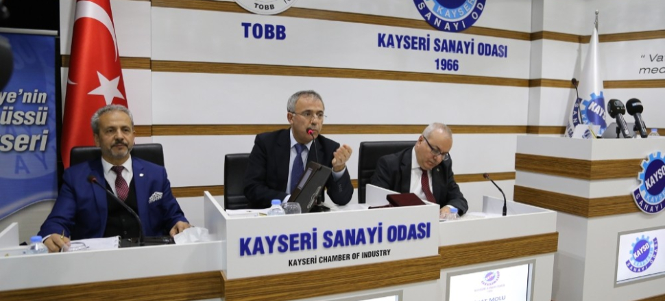 Kayseri'de KAYSO Ocak ayı Meclis Toplantısı düzenlendi