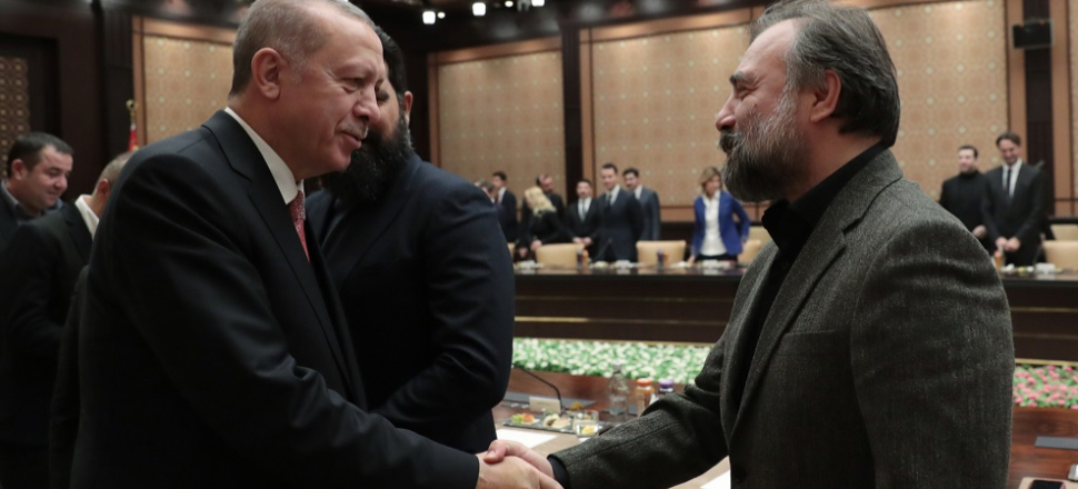 Cumhurbaşkanı Erdoğan ünlü isimleri kabul etti!
