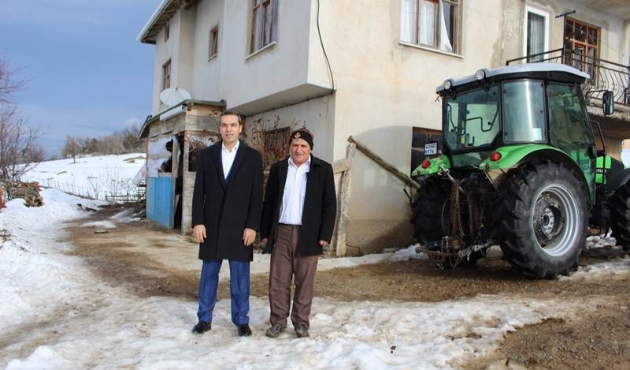 Kütahya'da Kaymakam Çiçek, köy ziyaretlerini sürdürüyor
