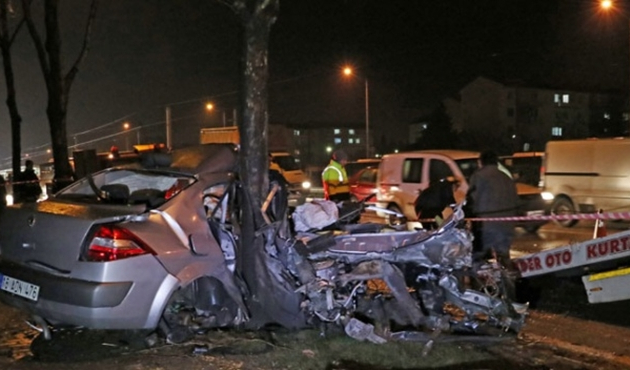 Bursa'da trafik kazası: 2 yaralı