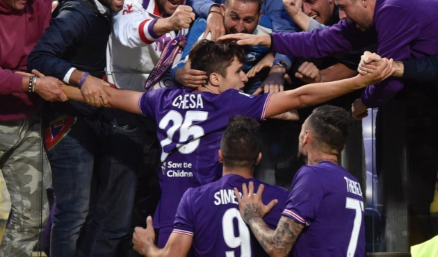 Fiorentina'dan Roma'ya tarihi fark!