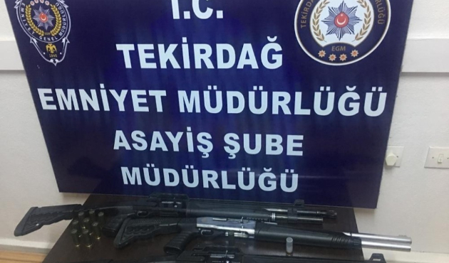 Tekirdağ'da çıkan silahlı kavgaya 2 tutuklama