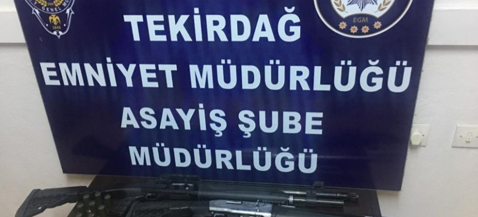 Tekirdağ'da çıkan silahlı kavgaya 2 tutuklama
