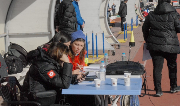 Kayseri'de hakemler atletik testten geçti