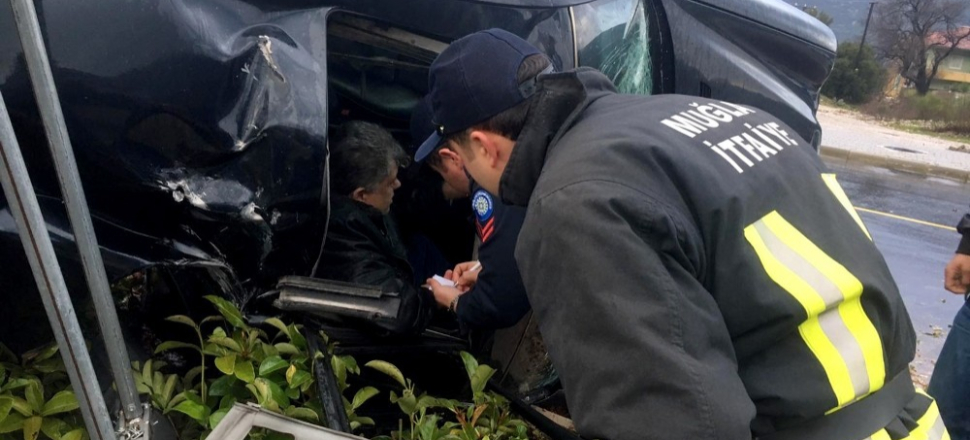 Muğla’da trafik kazası: 1 yaralı