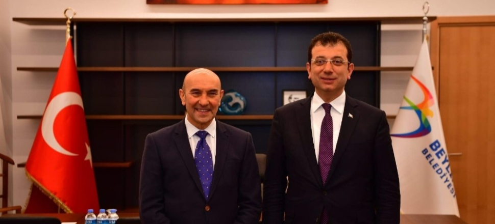 Tunç Soyer’den İmamoğlu’na destek ziyareti